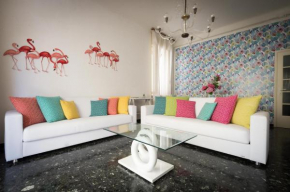Flamingo & Cactus by the Sea Levanto